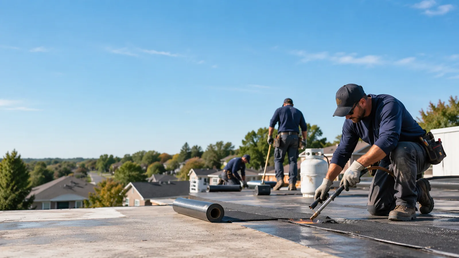 Flat Roof Leak Repair providers in Stark, KS